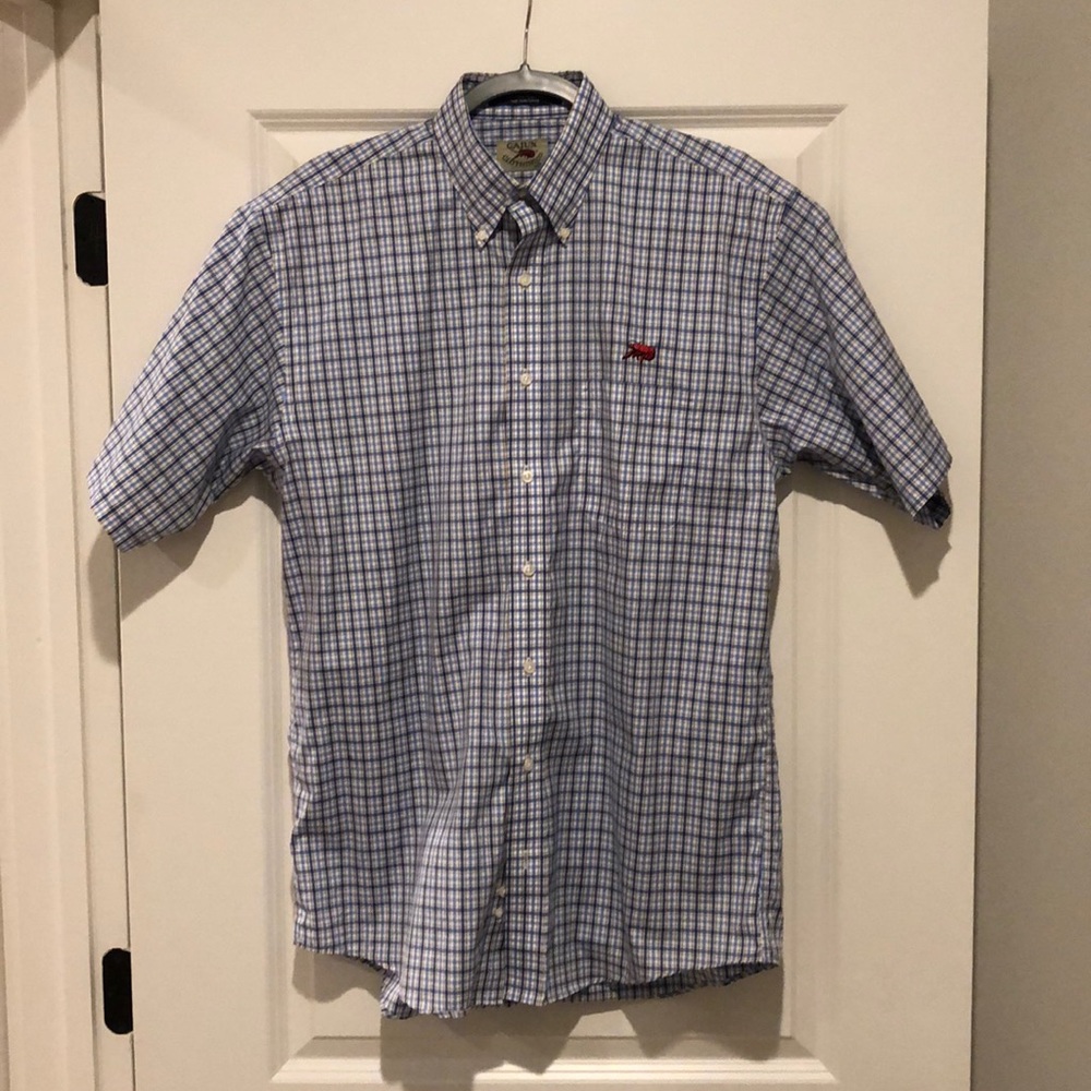 Men’s Short Sleeve Button-down